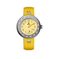 Trauffer Kids TR-AK-YE-01 Yellow Q Metall PVD grau ZB Yellow Arabisch mit Kuh Kunstleder 30mm