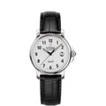 Le Temps LT1056.01BL01 Q Zafira Lady Stahl ZB weiss Arabisch Lederband 28mm