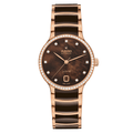 Rado M Centrix R30230922 Brillant Lunette Automatik 80Std Stahl PVD rosé ZB Perlmutt