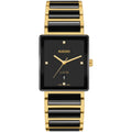 Rado L Integral R20256712 Q Stahl PVD gelb ZB schwarz 4 Diam 32mm