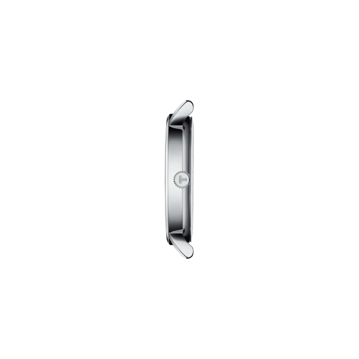Tissot Every Time T143.210.11.011.00 Q Stahl ZB Silber Index 34mm