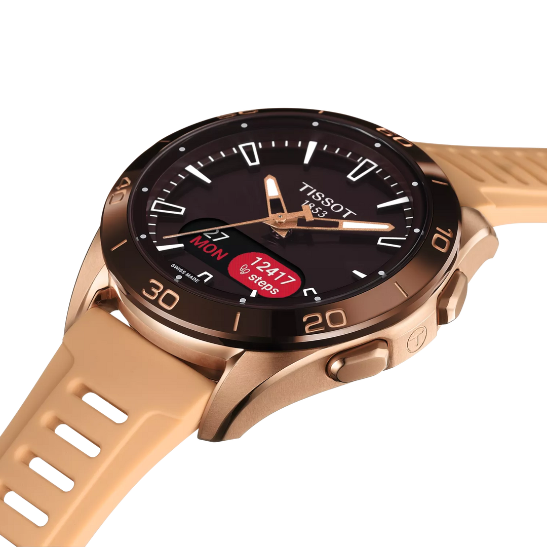 Tissot T Touch Solar Connect Sport T153.420.47.051.05 Titan PVD rosè ZB schwarz 43,75mm
