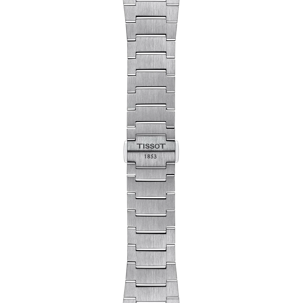 Tissot PRX T137.410.11.041.00 Q Stahl ZB blau Index Metallband 40mm
