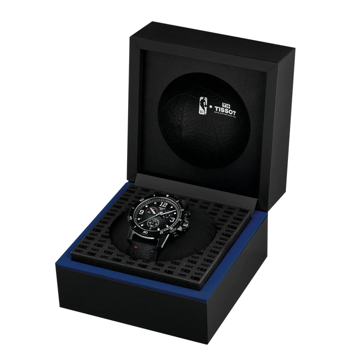 Tissot Supersport Chronograph Q NBA Special Edition 25 ZB schwarz 45.5mm