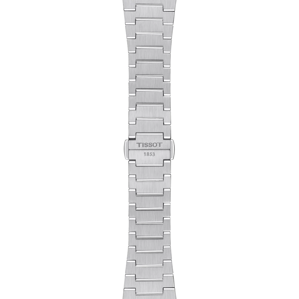 Tissot PRX T137.210.11.421.00 Q Stahl ZB rot Index Metallband 35mm