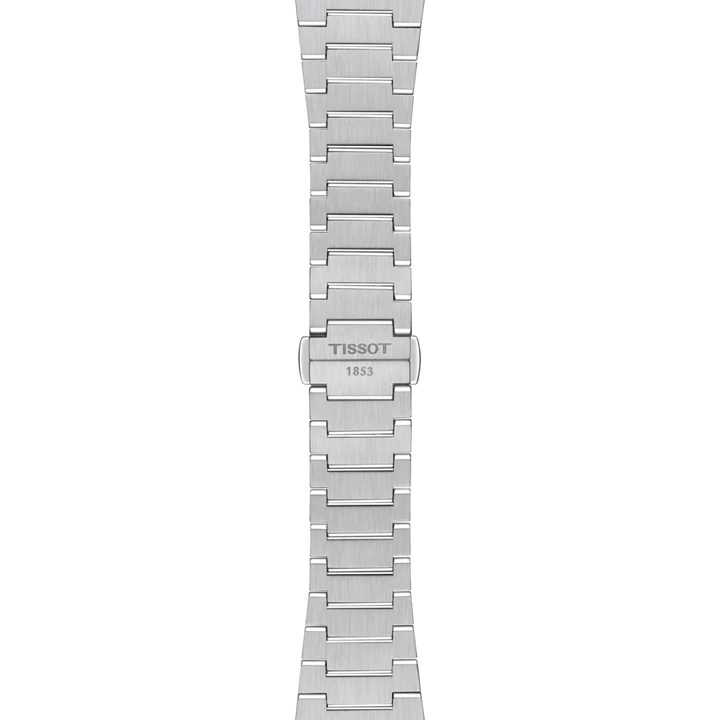 Tissot PRX T137.210.11.421.00 Q Stahl ZB rot Index Metallband 35mm