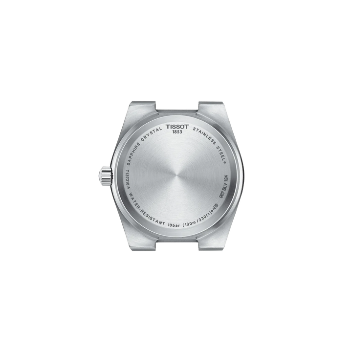 Tissot PRX T137.210.11.421.00 Q Stahl ZB rot Index Metallband 35mm