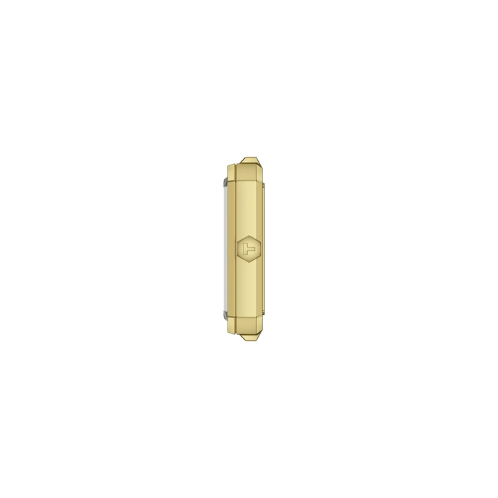Tissot SRV T160.110.36.126.00 Q Stahl PVD gold ZB 4 Diamanten 30 x 25.8mm