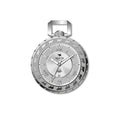 Trauffer Taschenuhr  TR-TU-01-SK-01Q stahl mit Uhrenkette 53mm