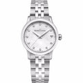 Maurice Lacroix 1975 751006-SS002-170-1 Quartz Stahl  ZB Perlmutt weiss 11 Diamanten Band Stahl 33mm