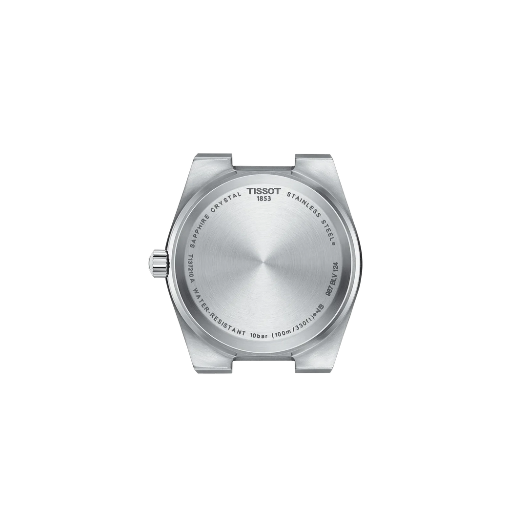Tissot PRX T137.210.11.111.00 Q Stahl ZB Perlmutt weiss Index 35mm