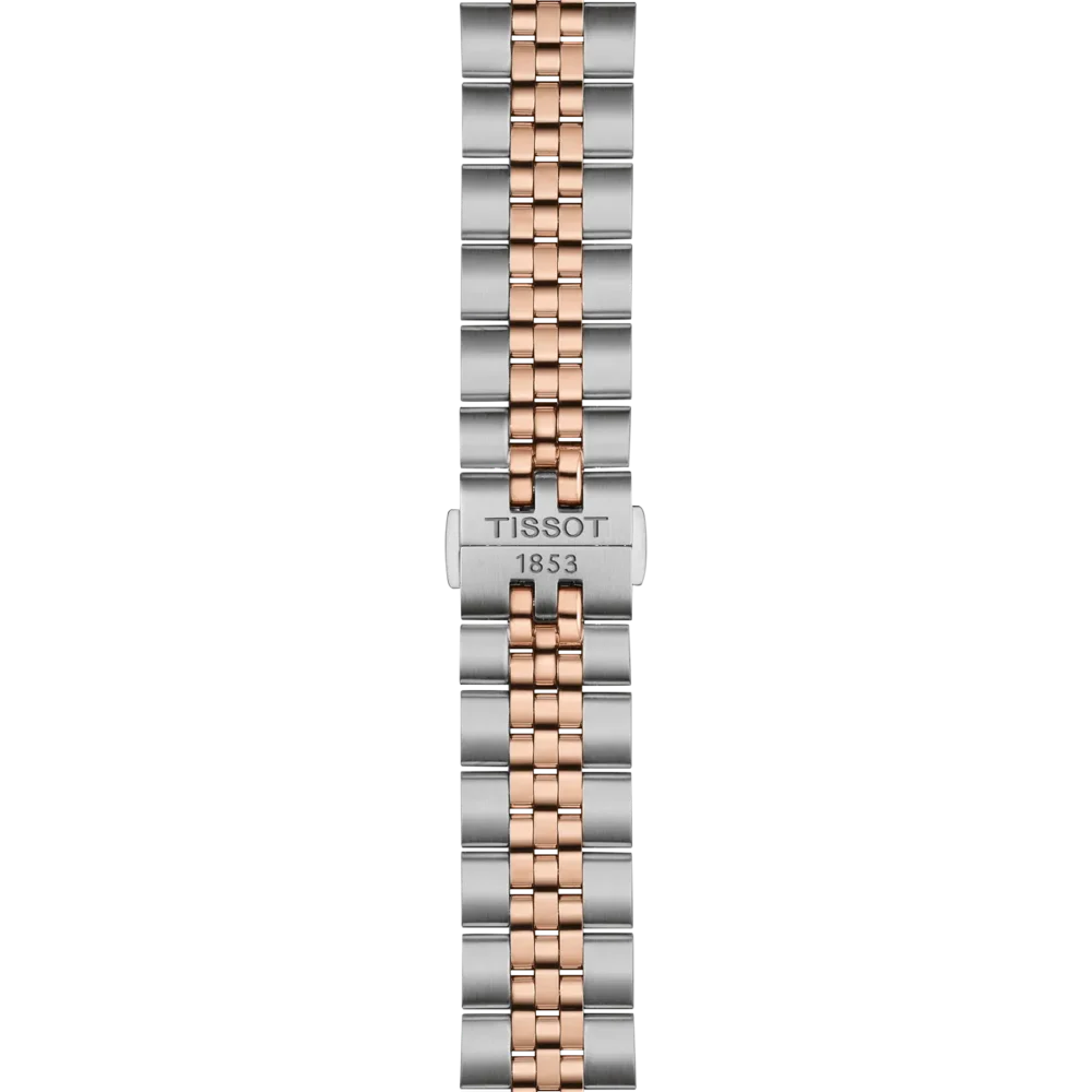 Tissot Ballade T156.410.22.291.01 Q Stahl BIC rosé ZB braun Index 40mm