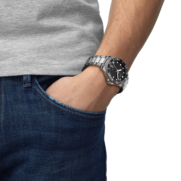 Tissot Seastar 1000 T120.410.11.051.00 Q Stahl ZB schwarz 40mm
