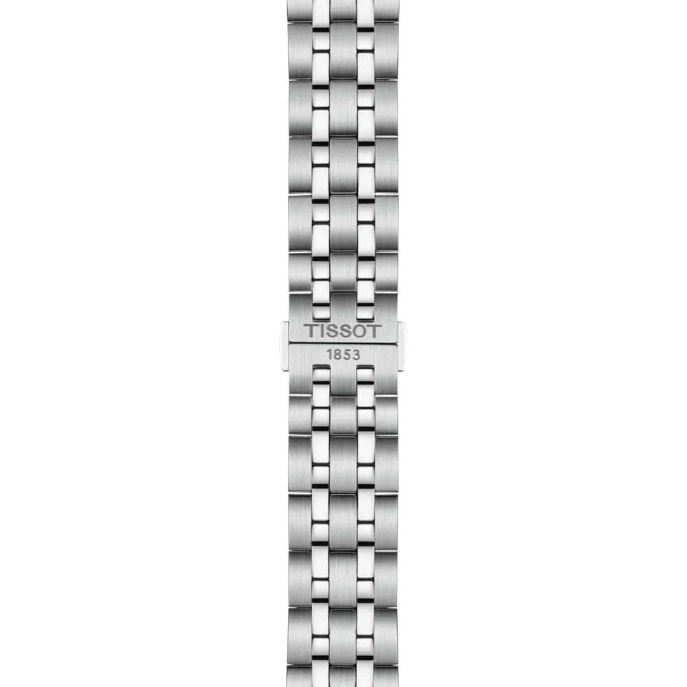 Tissot Classic T158.407.11.031.00 Dream Stahl Powermatic 80 ZB Silber Index Metallband 40mm