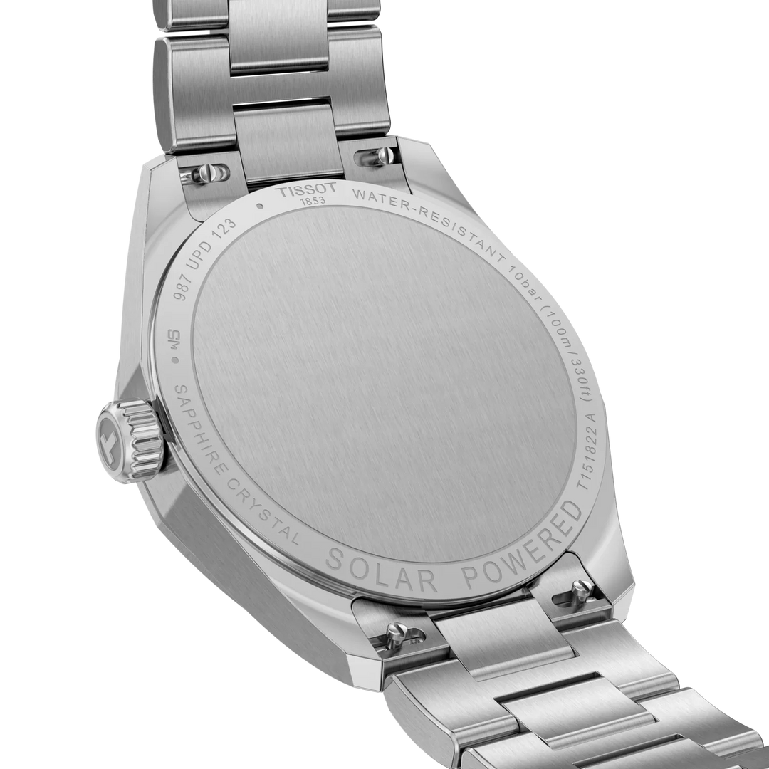 Tissot PRC 100 T151.822.11.351.00 Q Solar Stahl ZB hellblau 34mm
