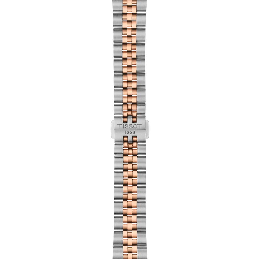 Tissot Ballade T156.210.22.031.01 Q Stahl BIC rosé ZB Silber 34mm