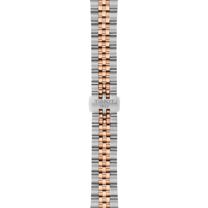 Tissot Ballade T156.210.22.031.01 Q Stahl BIC rosé ZB Silber 34mm