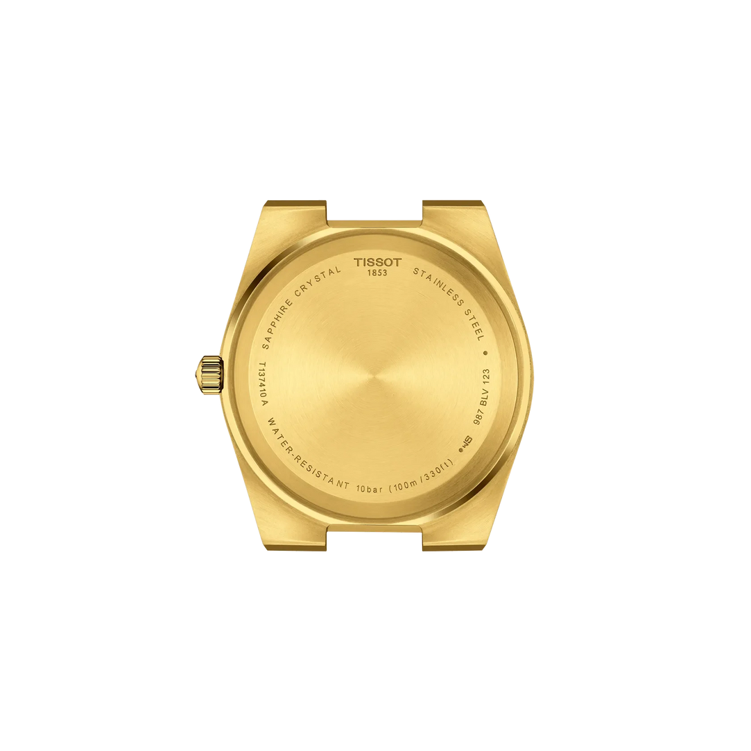Tissot PRX T137.410.33.021.00 Q PVD gelb ZB Champagne Metallband PVD gelb