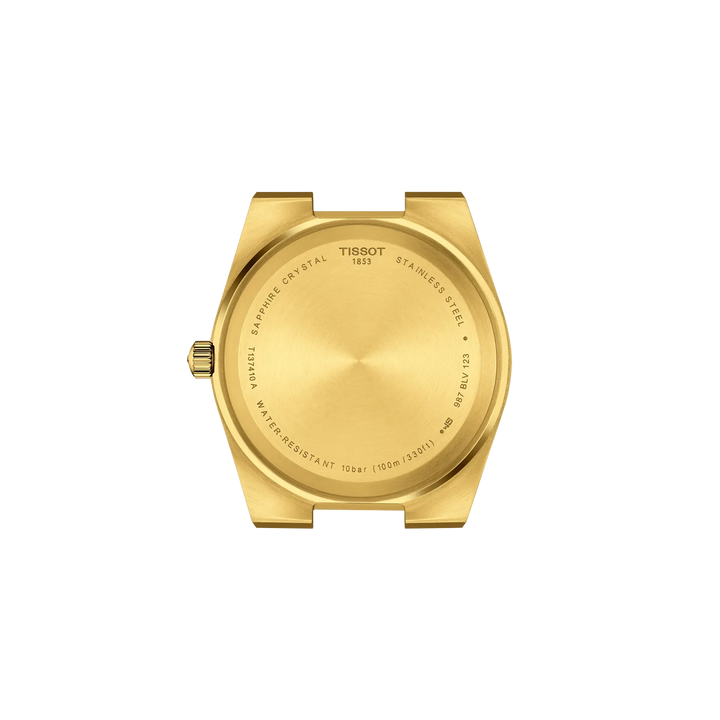 Tissot PRX T137.410.33.021.00 Q PVD gelb ZB Champagne Metallband PVD gelb