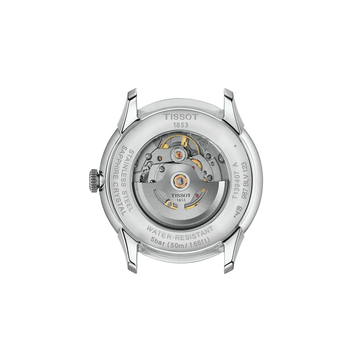 Tissot Chemin de Tourelles T139.407.11.091.00 Stahl Powermatic 80 ZB grün Index 42mm
