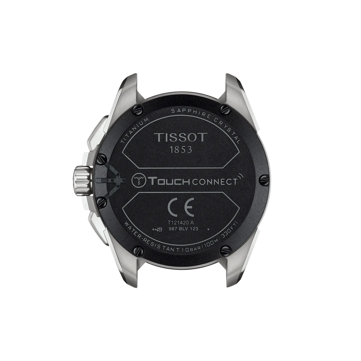 Tissot T Touch Connect T121.420.47.051.06 Solar Titan Natoband Silikon blau