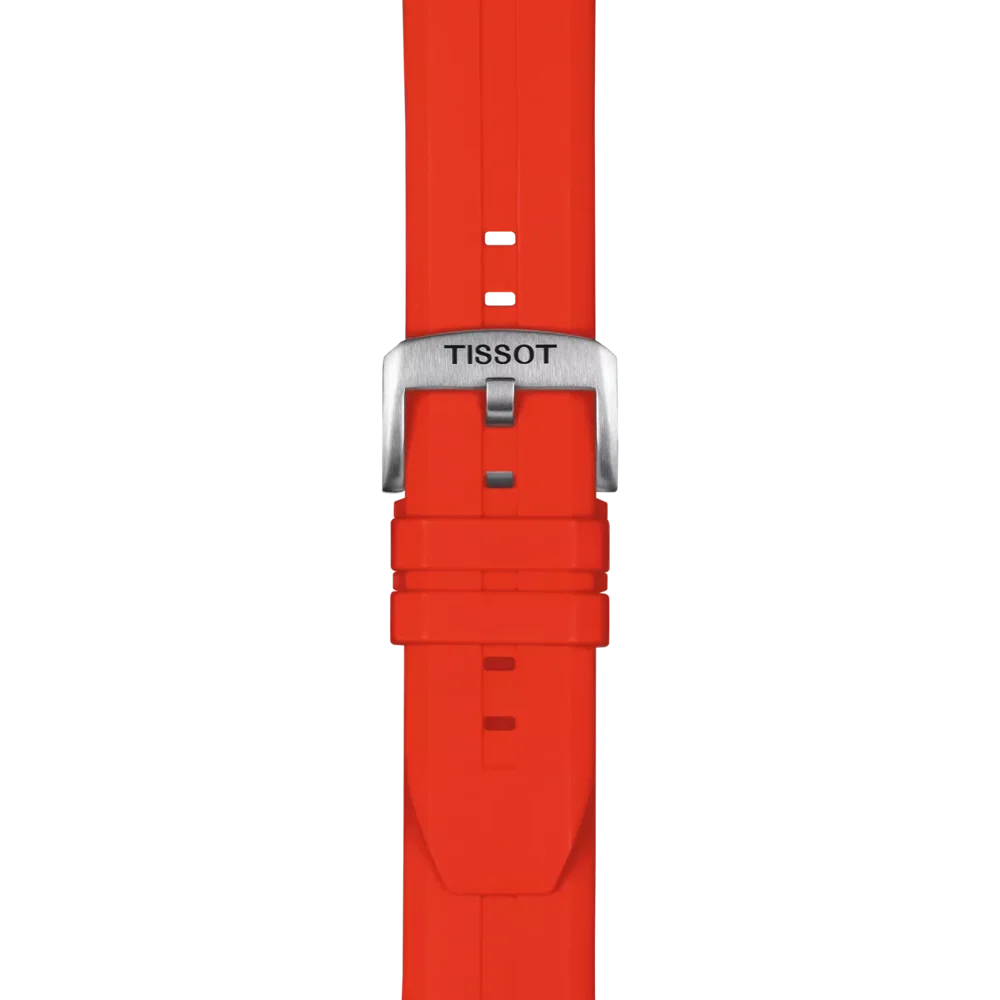 Tissot T Touch T121.420.47.051.01 Connect Solar Titan ZB schwarz Silikon rot 47.5mm