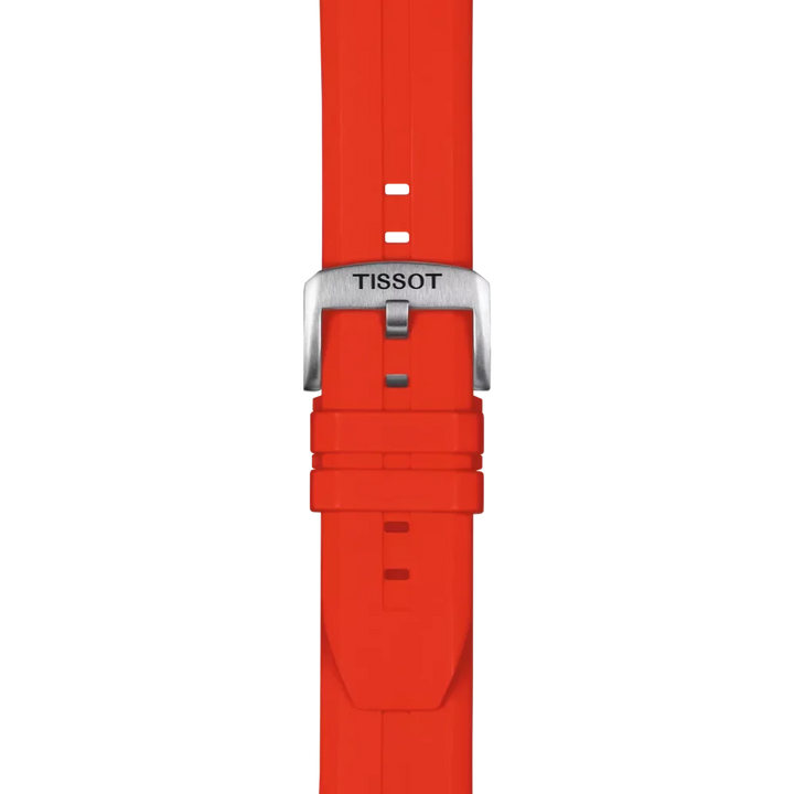 Tissot T Touch T121.420.47.051.01 Connect Solar Titan ZB schwarz Silikon rot 47.5mm
