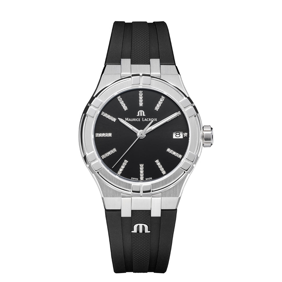 Maurice Lacroix Aikon AI1106-SS000-350-2 Quartz Date 35mm