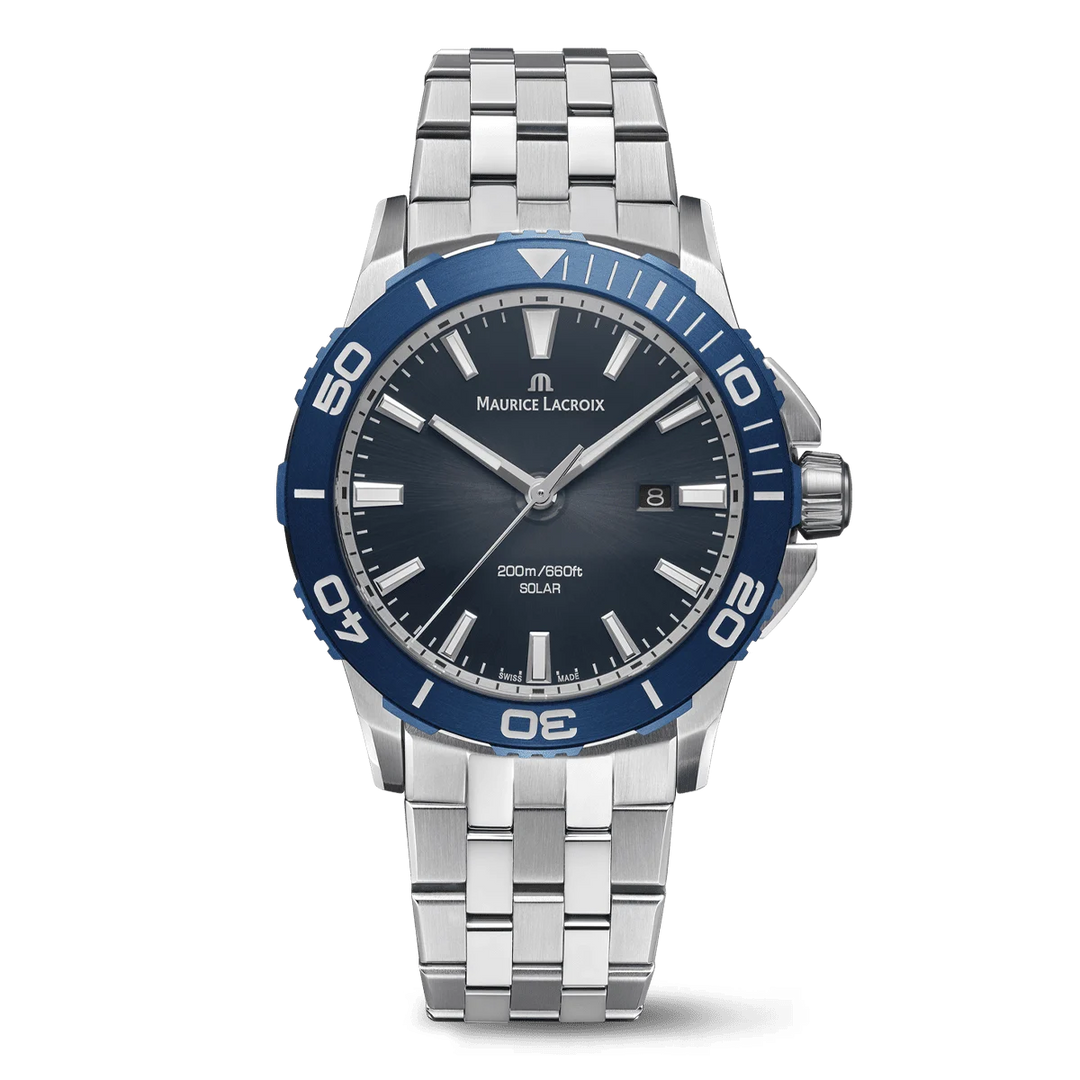 Maurice Lacroix Pontos S Solar PT1008-SSL42-430-1 Stahl 42mm