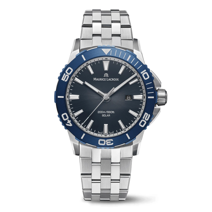 Maurice Lacroix Pontos S Solar PT1008-SSL42-430-1 Stahl 42mm