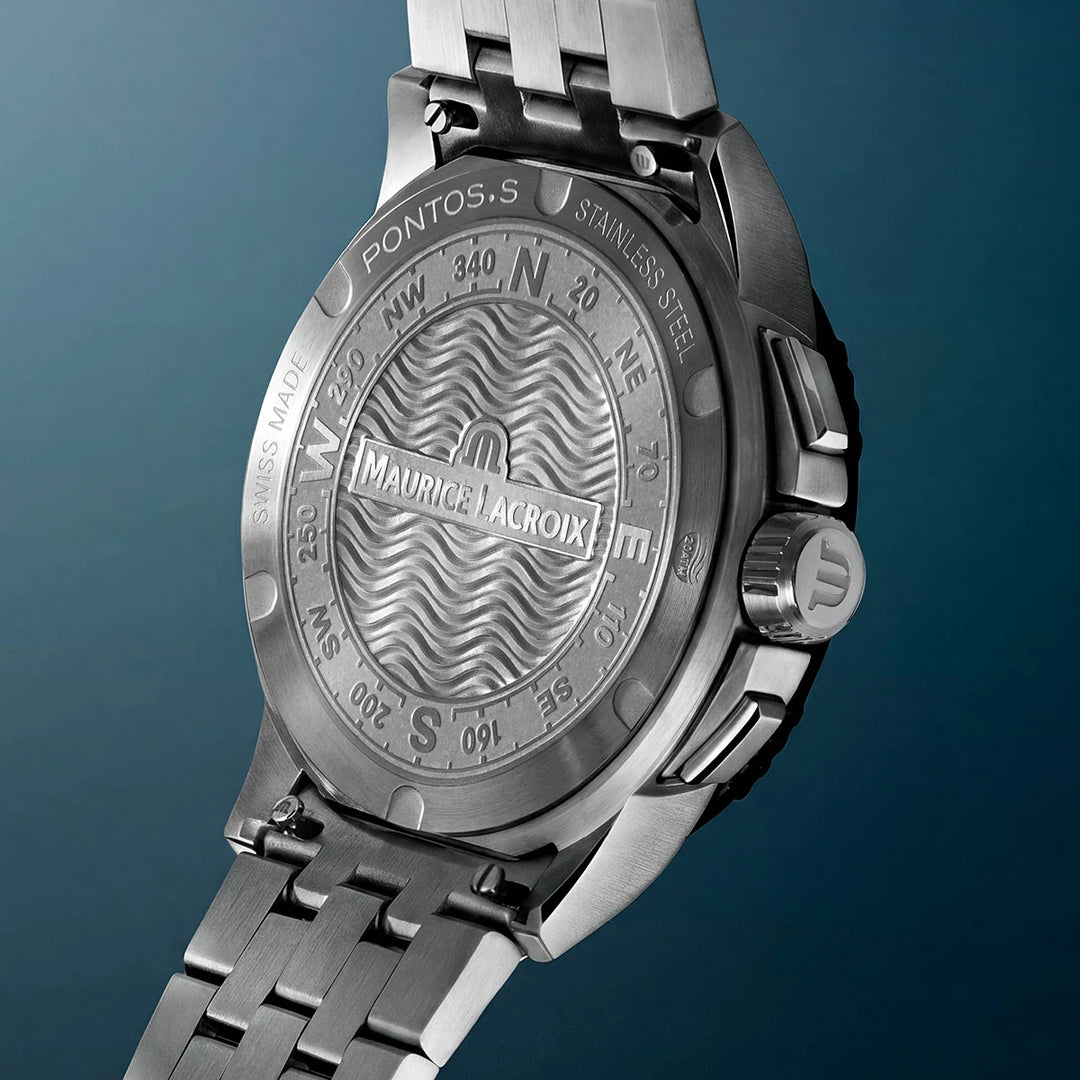 Maurice Lacroix Pontos S Solar PT1008-SSL42-430-1 Stahl 42mm