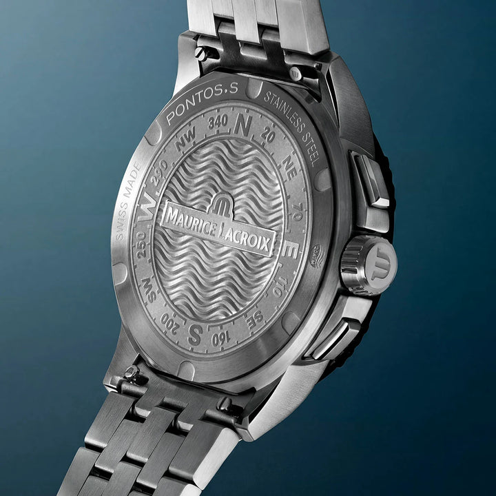 Maurice Lacroix Pontos S Solar PT1008-SSL42-430-1 Stahl 42mm