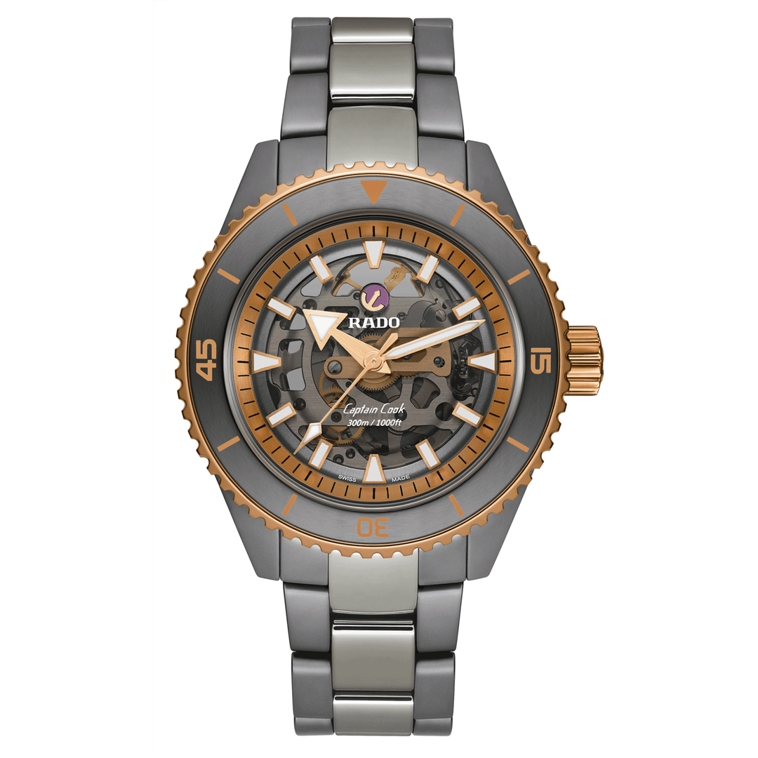 Rado Captain Cook R32148162 High-Tech Ceramic Skeleton 43mm