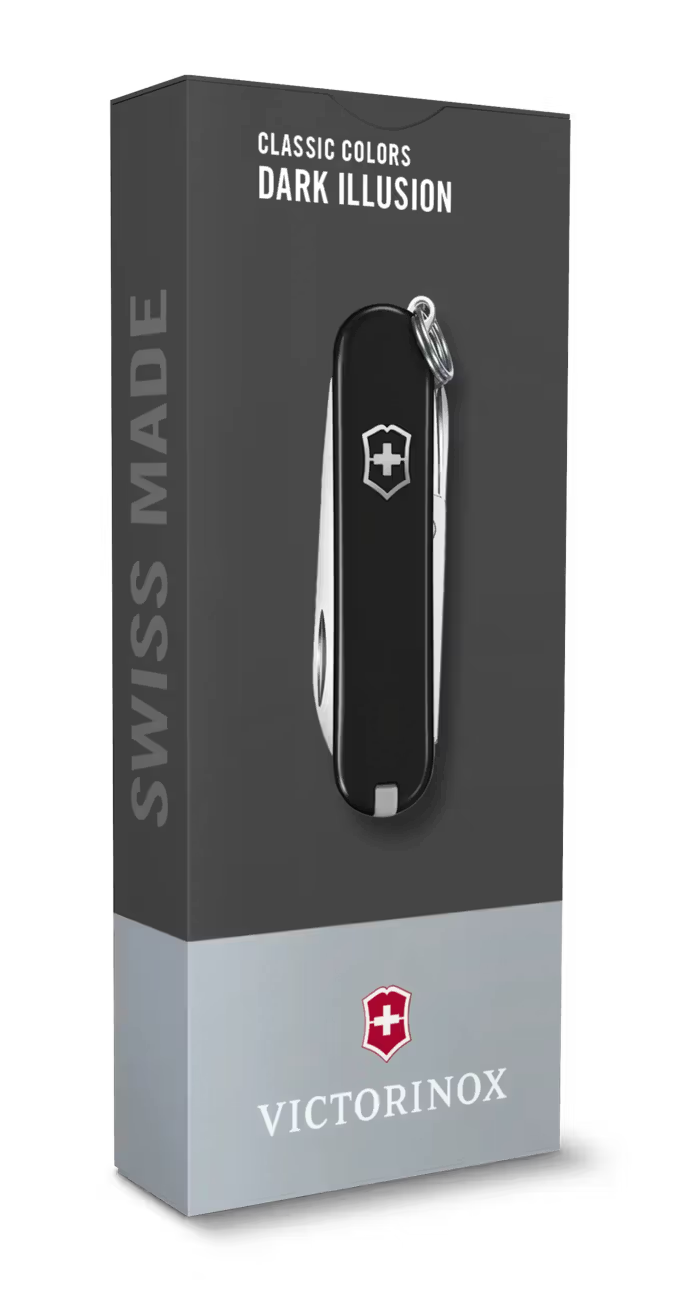 Victorinox Classic 0.6223.3G SD Dark Illusion 58mm im Karton