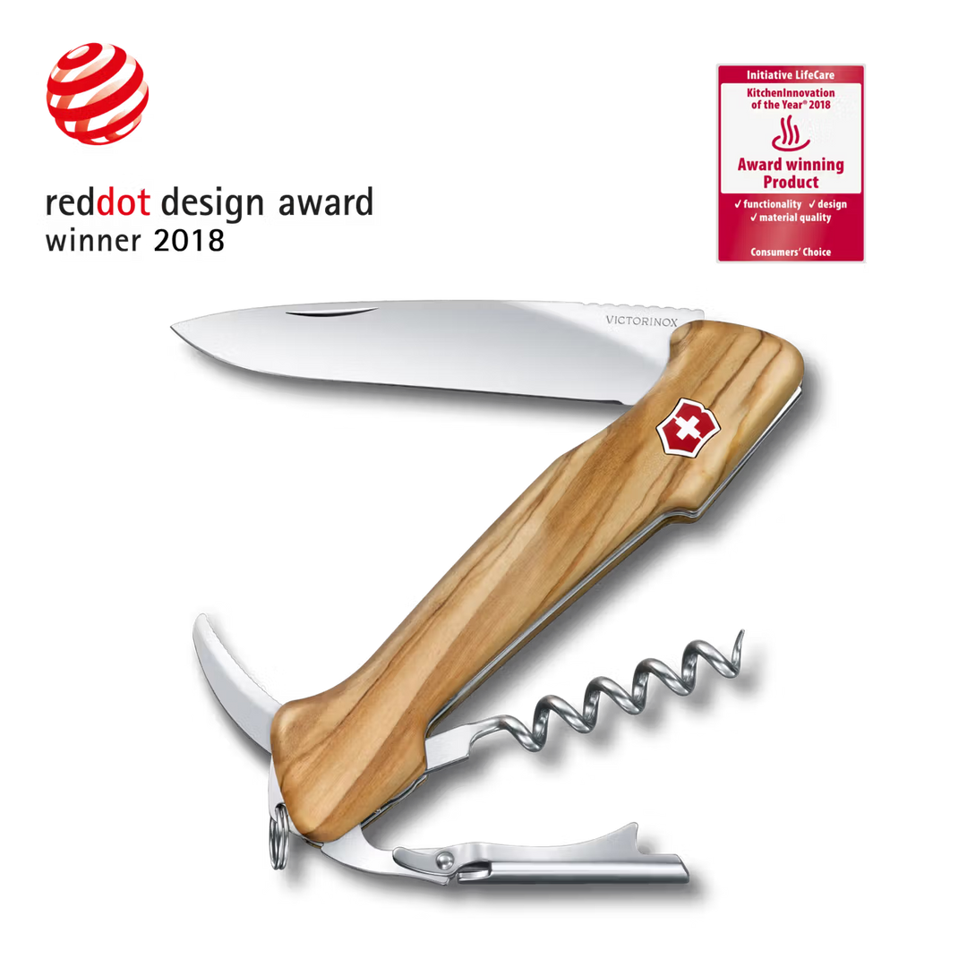 Victorinox Wine Master 0.9701.64 Wood Olivenholz beige  130mm