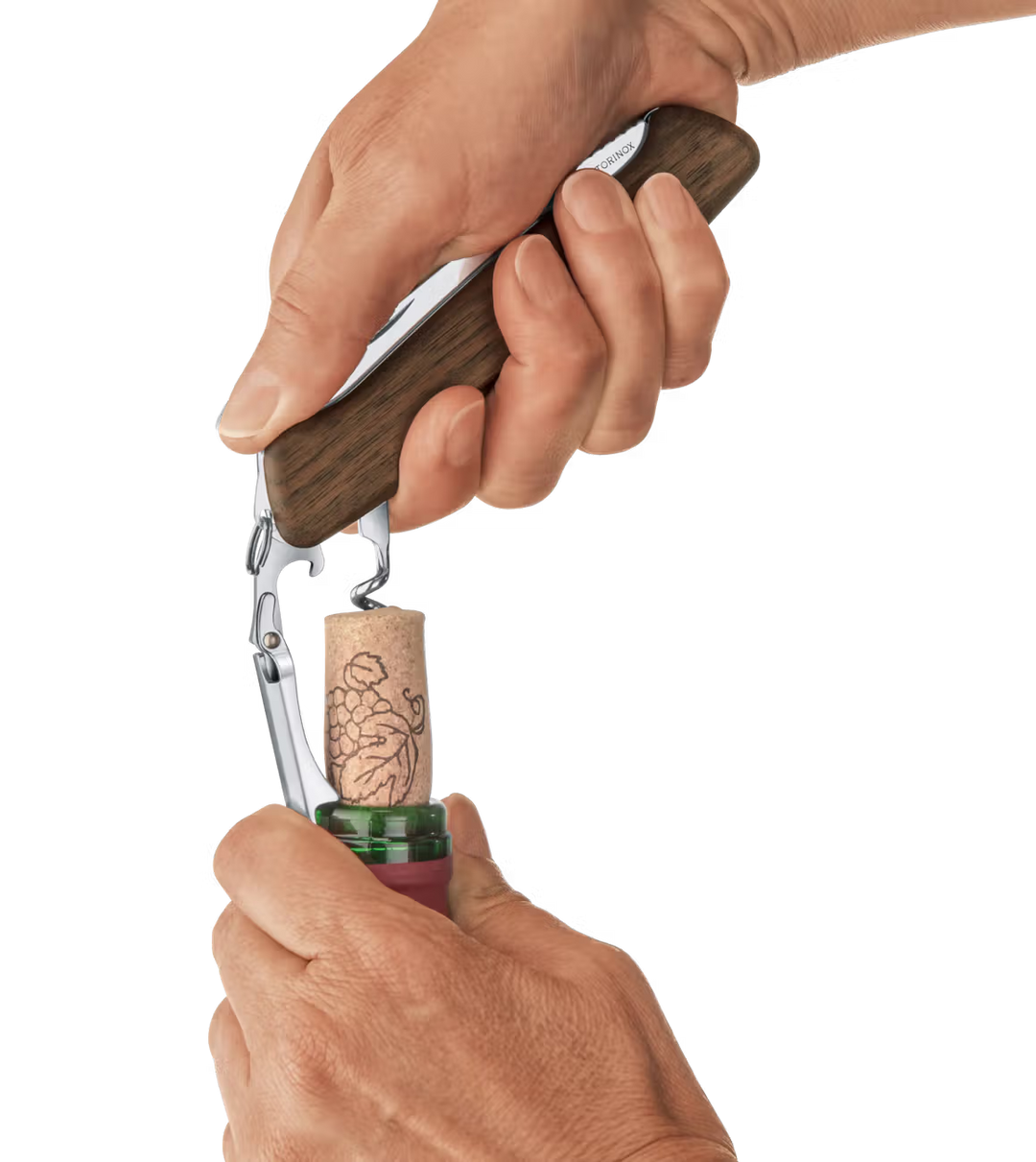 Victorinox Wine Master 0.9701.63 Wood Nussbaumholz braun 130mm