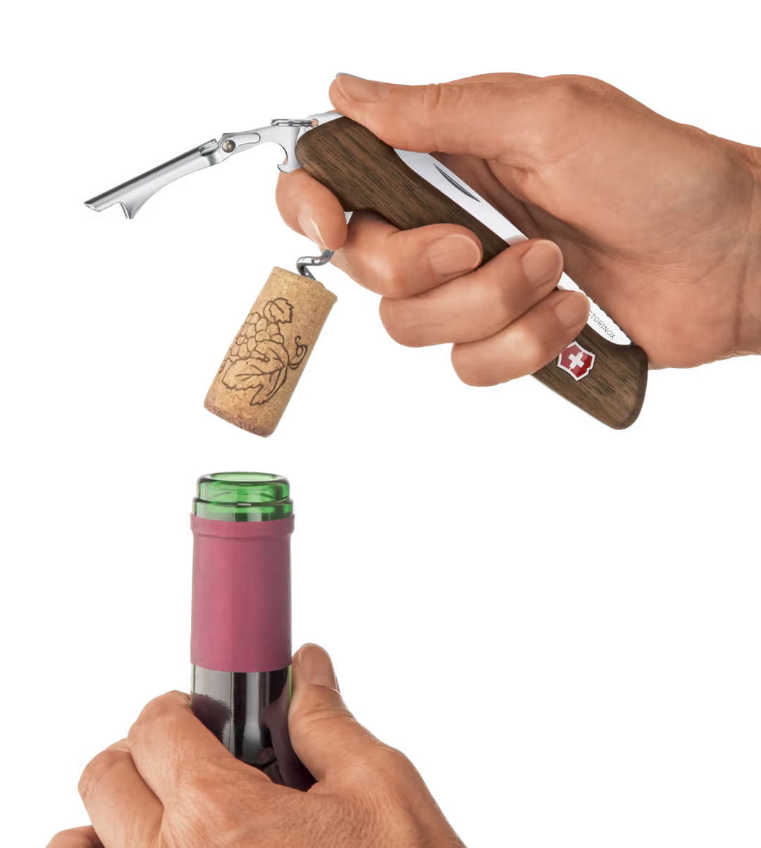 Victorinox Wine Master 0.9701.63 Wood Nussbaumholz braun 130mm
