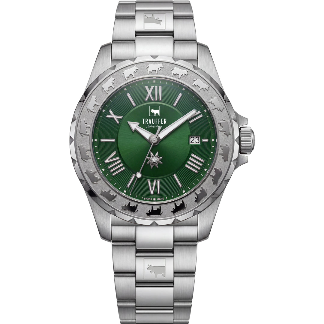 Trauffer Alpenaufzug Color TR-AL-05-SM-01 Q stahl Brc 34mm