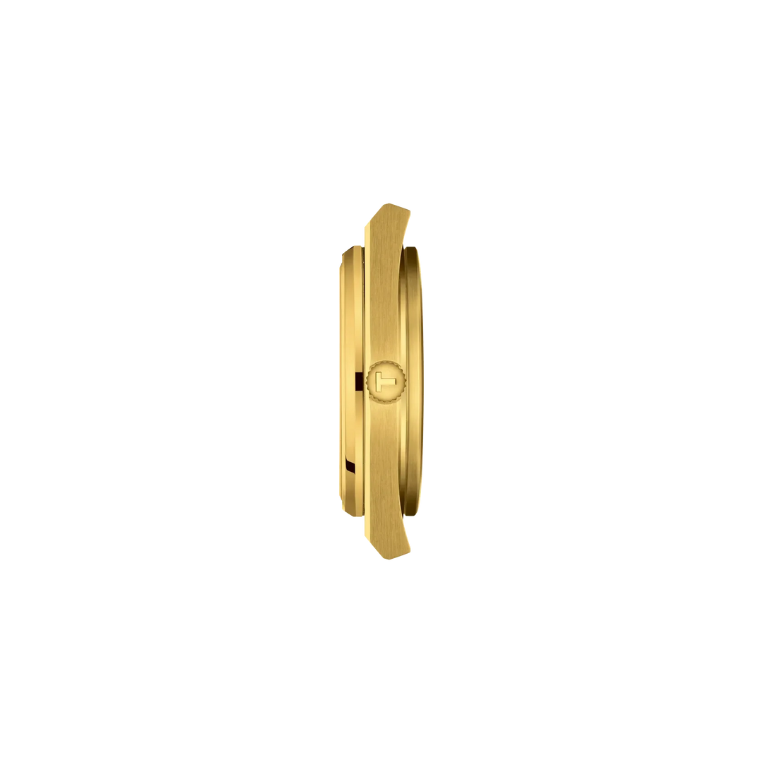 Tissot PRX T137.410.33.021.00 Q PVD gelb ZB Champagne Metallband PVD gelb
