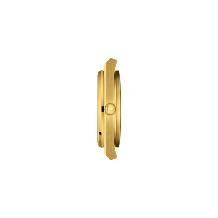 Tissot PRX T137.410.33.021.00 Q PVD gelb ZB Champagne Metallband PVD gelb