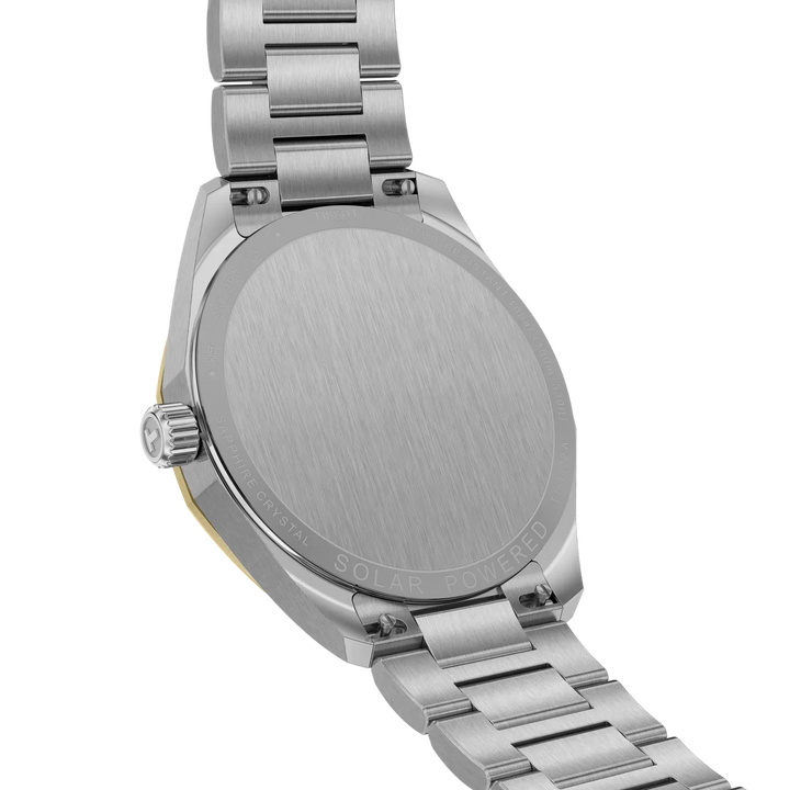 Tissot PRC 100 Solar T151.422.22.031.00 Stahl BIC gelb ZB Silber 39mm