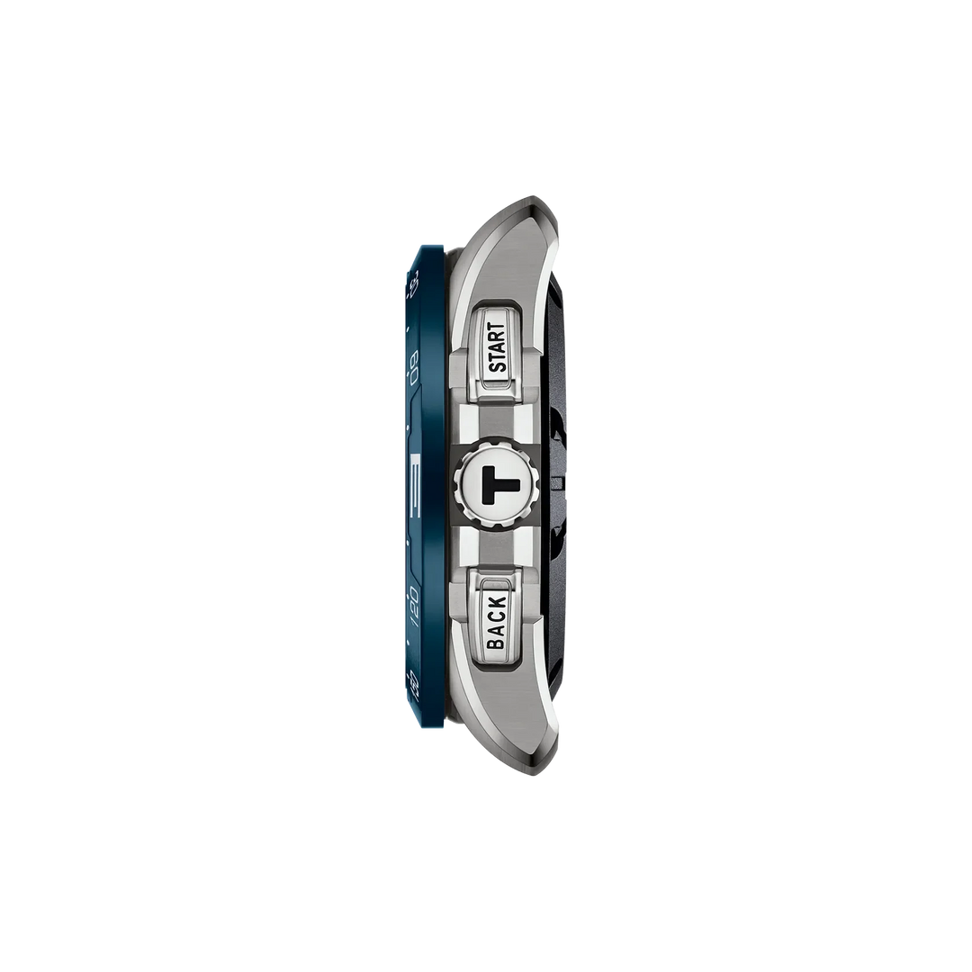 Tissot T Touch Connect T121.420.47.051.06 Solar Titan Natoband Silikon blau