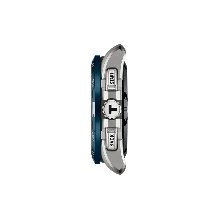 Tissot T Touch Connect T121.420.47.051.06 Solar Titan Natoband Silikon blau