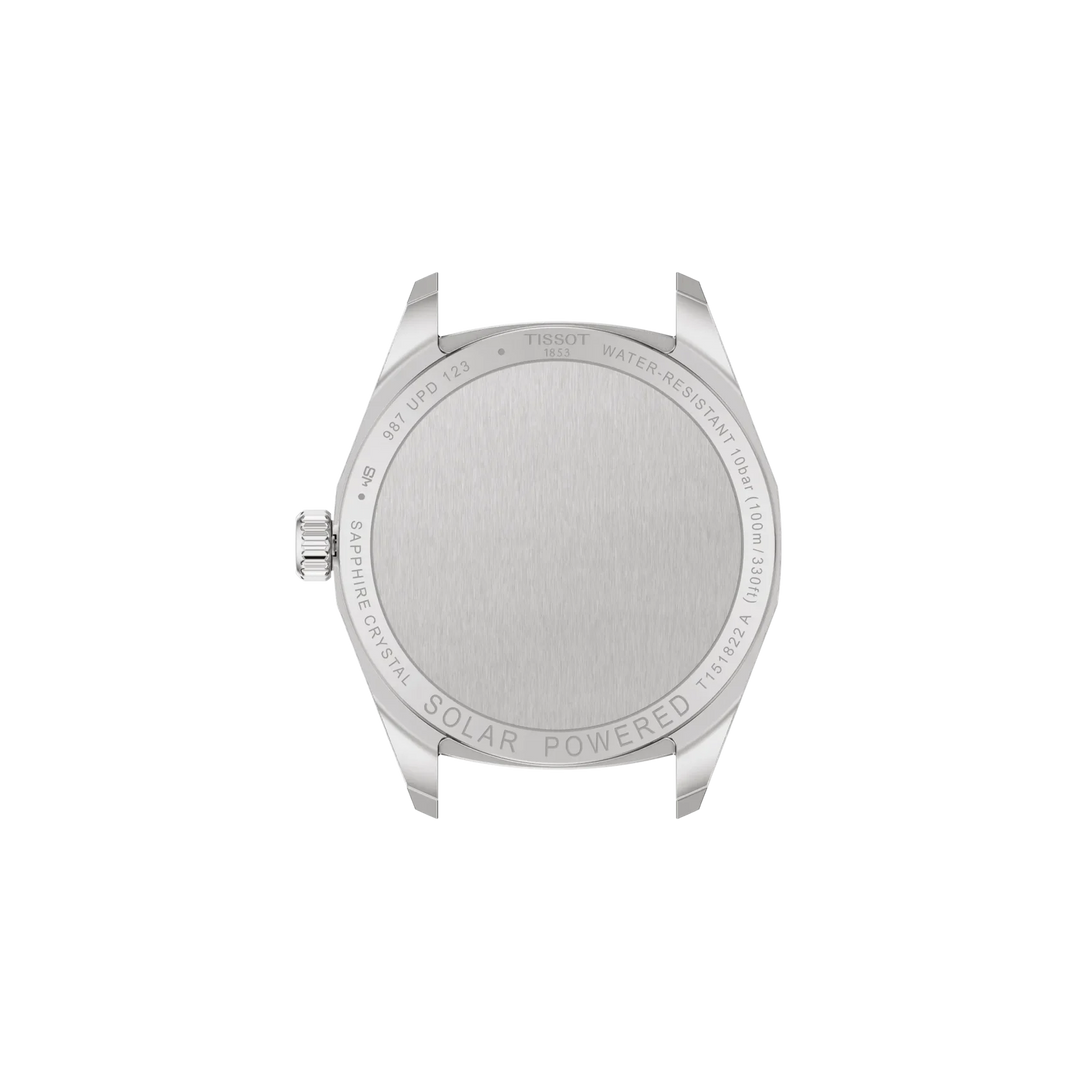 Tissot PRC 100 Solar T151.822.22.031.00 Stahl BIC gelb ZB Silber 34mm