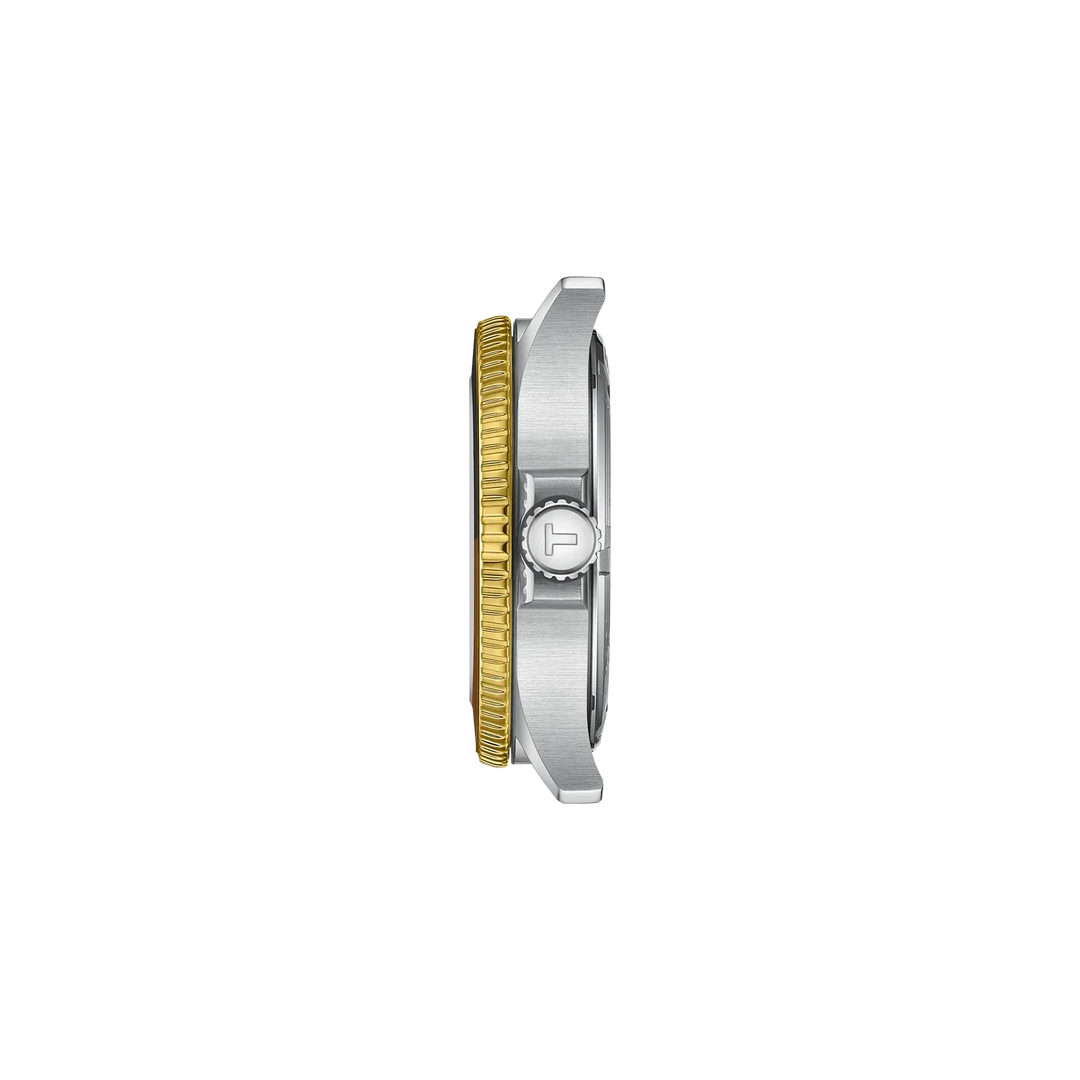 Tissot Seastar 1000 Q GMT Stahl ZB schwarz Index 40mm