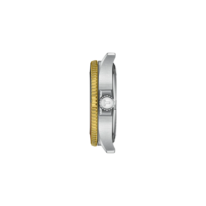Tissot Seastar 1000 Q GMT Stahl ZB schwarz Index 40mm