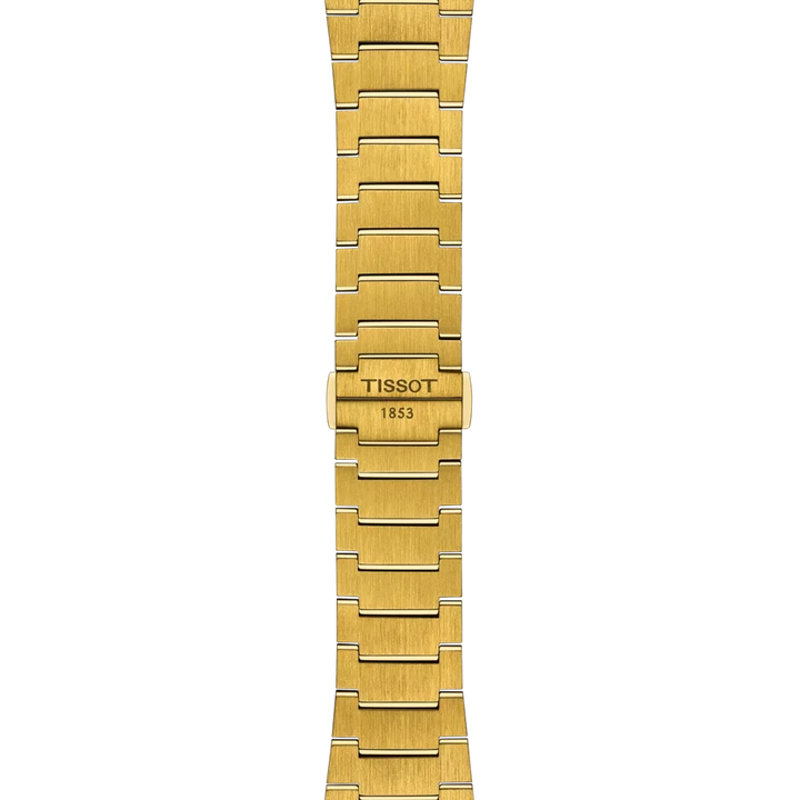 Tissot PRX T137.410.33.021.00 Q PVD gelb ZB Champagne Metallband PVD gelb