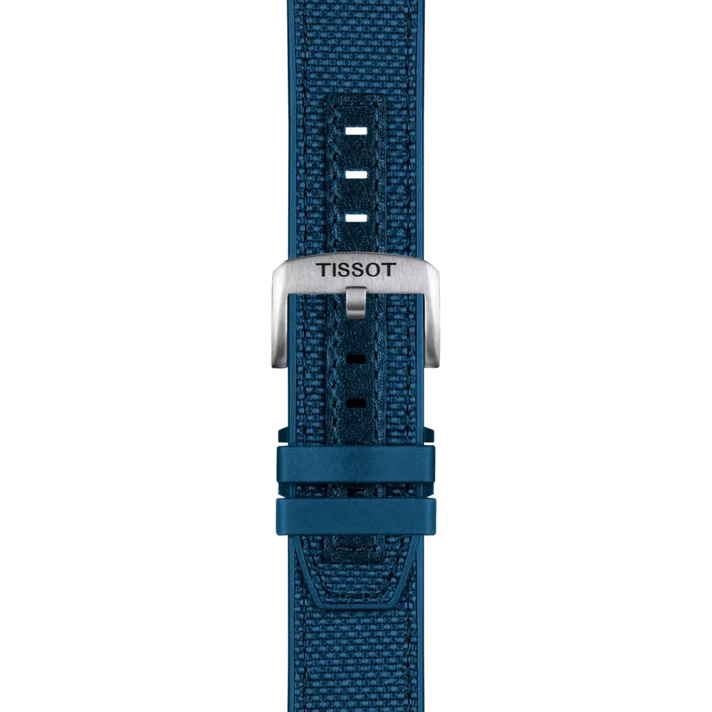Tissot T Touch Connect T121.420.47.051.06 Solar Titan Natoband Silikon blau