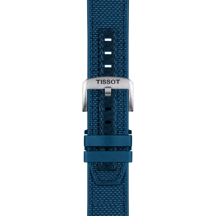 Tissot T Touch Connect T121.420.47.051.06 Solar Titan Natoband Silikon blau