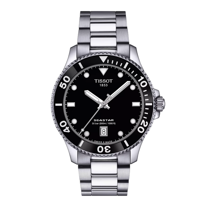 Tissot Seastar 1000 T120.410.11.051.00 Q Stahl ZB schwarz 40mm